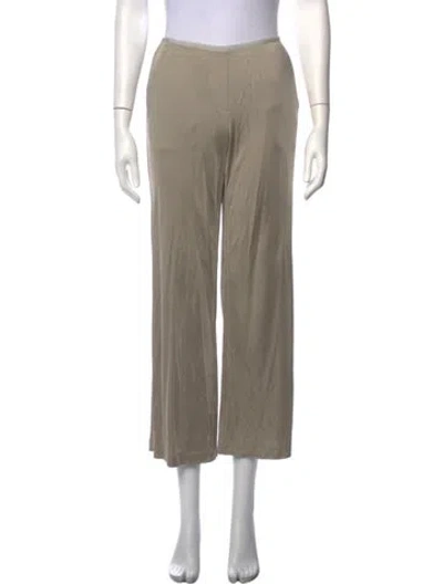 Pre-owned Helmut Lang Wide Leg Pants In Neutrals