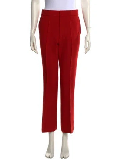Pre-owned Helmut Lang Wide Leg Pants In Red