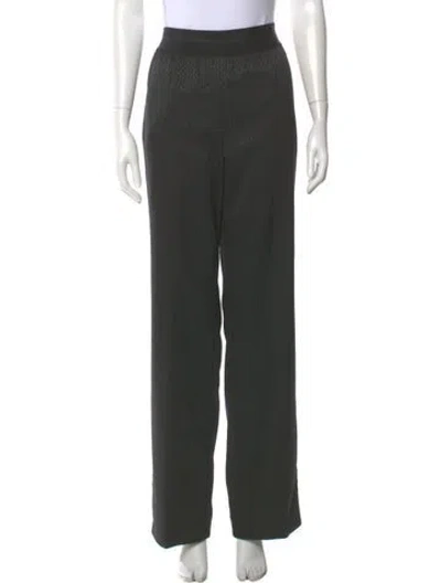Pre-owned Helmut Lang Wide Leg Pants W/ Tags In Green