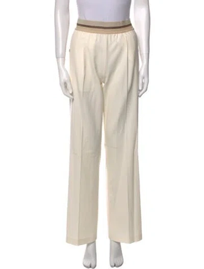 Pre-owned Helmut Lang Wide Leg Pants W/ Tags In Neutral