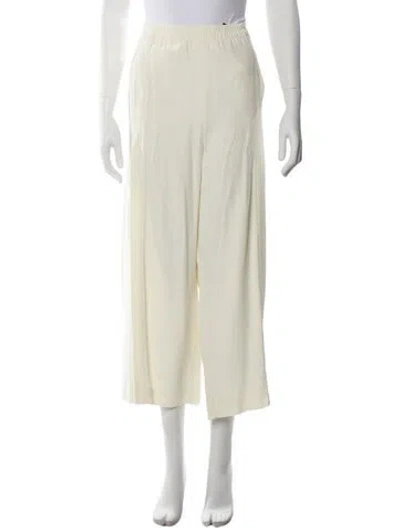 Pre-owned Helmut Lang Wide Leg Pants W/ Tags In Neutral