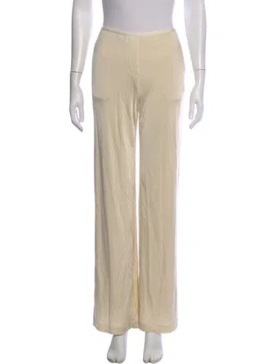 Pre-owned Helmut Lang Wide Leg Pants W/ Tags In Neutral