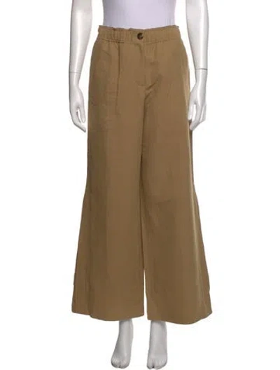 Pre-owned Helmut Lang Wide Leg Pants W/ Tags In Neutrals