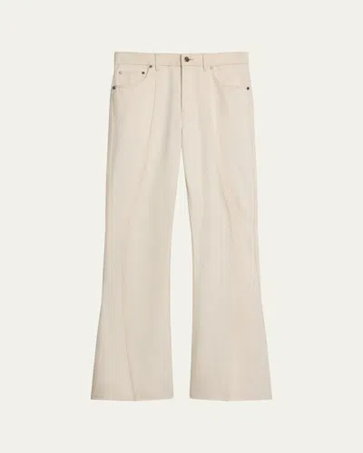 Helmut Lang Ski High Rise Jeans In Ecru In Neutral