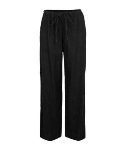 Helmut Lang Wide-leg Casual Pants In Black