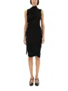 Helmut Lang "wind" Dress In Black