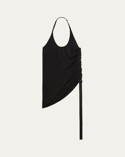 Helmut Lang Wind Harness Top In Black