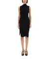 Helmut Lang "wind" Dress In Black