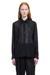 Helmut Lang Woman Black Shirts In Black