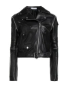 Helmut Lang Woman Jacket Black Size M Lambskin In Black