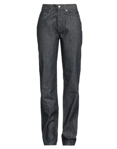 Helmut Lang Woman Jeans Blue Size 31 Cotton