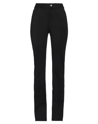 HELMUT LANG HELMUT LANG WOMAN PANTS BLACK SIZE 6 RAYON, NYLON, ELASTANE