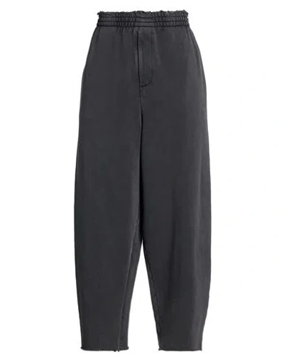 Helmut Lang Woman Pants Charcoal Size S Cotton In Gray