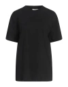 Helmut Lang Woman T-shirt Black Size M Cotton