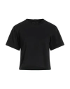 Helmut Lang Woman T-shirt Black Size Xs Cotton