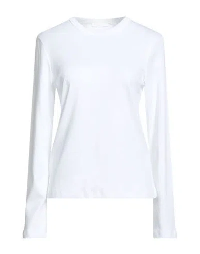 Helmut Lang Woman T-shirt White Size M Cotton