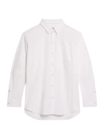 Helmut Lang Women's Apex Oversized Shirt In White