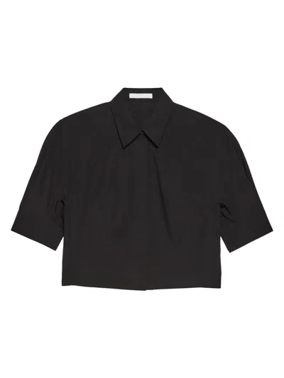 Helmut Lang Women's Articulated Shoulder Shirt In Black