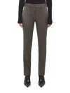 Helmut Lang Women's Combo Slim Suit Pants In Gray
