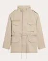 Helmut Lang Convertible Field Jacket In Neutrals