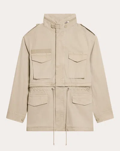 Helmut Lang Convertible Field Jacket In Desert Sand