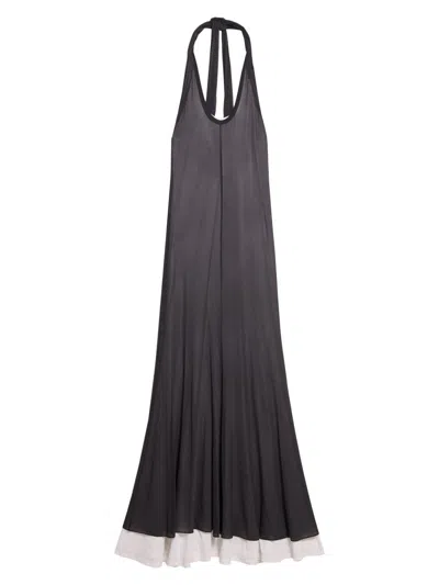 Helmut Lang Women's Dancer Refined Maxi Dress In Black