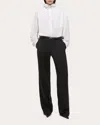 Helmut Lang Double Pleated Pants In Black