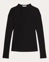 Helmut Lang Long-sleeved Top In Black