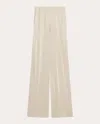 Helmut Lang Straight-leg Fluid Pull-on Pants In White