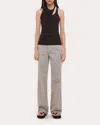 Helmut Lang Twisted Top In Black