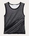 HELMUT LANG WOMEN'S JERSEY BUBBLE TANK TOP