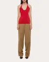 Helmut Lang Twisted Dancer Top In Black