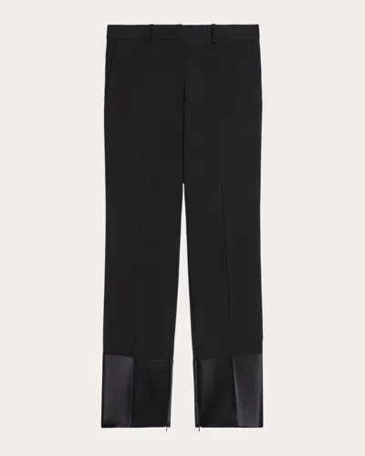 HELMUT LANG WOMEN'S SLIM TUXEDO TROUSERS