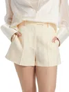Helmut Lang Women's Tailored Flared Shorts In Neutral
