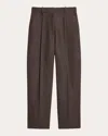 Helmut Lang Zoot Trousers In Brown
