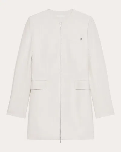 Helmut Lang Women's Textured Zip Front Mini Dress