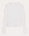 Helmut Lang Long-sleeve T-shirt In White