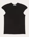 Helmut Lang Asymmetrical-seams Cotton-blend Vest In Black