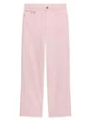 Helmut Lang Wardrobe Mid-rise Jeans In Pink
