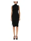 Helmut Lang "wind" Dress In Black