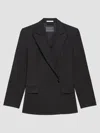 Helmut Lang Belted Blazer In Black
