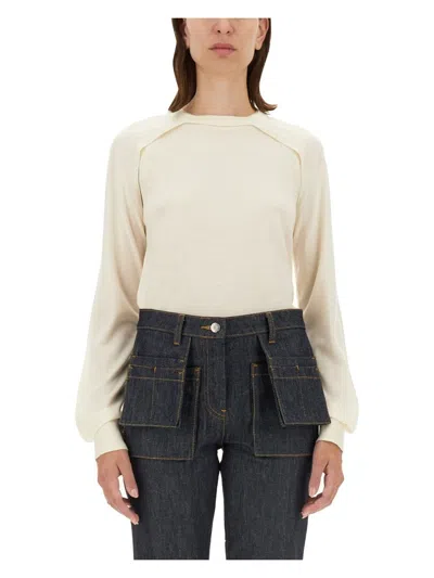 HELMUT LANG WOMEN'S WOOL JERSEY