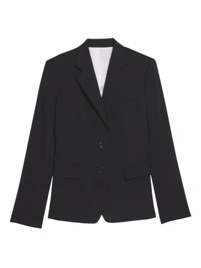 Helmut Lang Women's Wool Tailored Blazer In Black