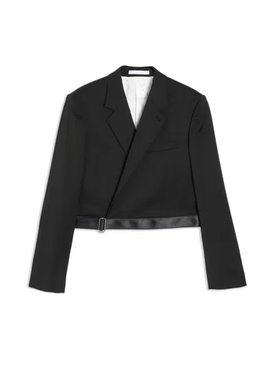 Helmut Lang Women's Wrap Blazer In Black