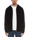 Helmut Lang Wool & Cashmere Zip Hoodie