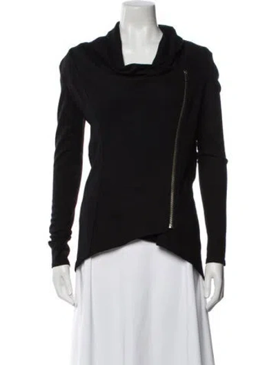 Pre-owned Helmut Lang Wool Biker Jacket In Black