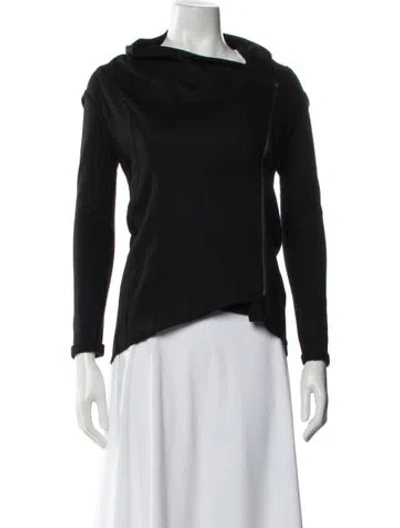 Pre-owned Helmut Lang Wool Biker Jacket In Gray