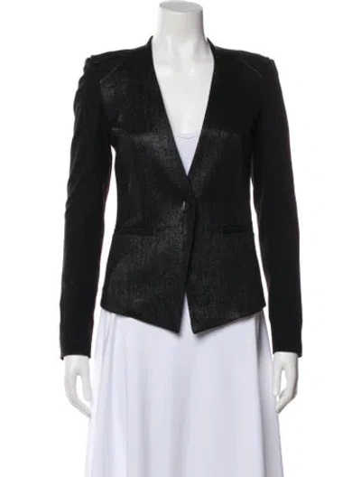 Pre-owned Helmut Lang Wool Blazer In Black
