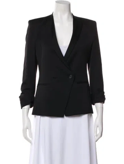 Pre-owned Helmut Lang Wool Blazer In Black