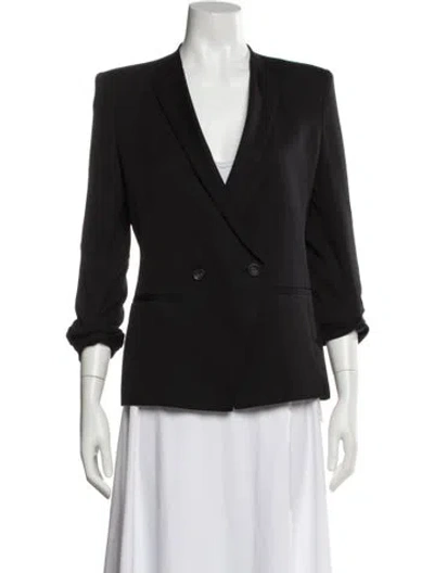 Pre-owned Helmut Lang Wool Blazer In Black